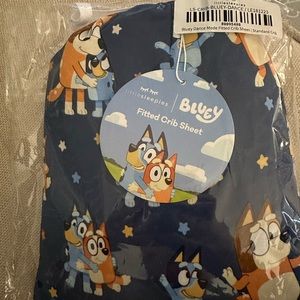 Little Sleepies Bluey Crib Sheet